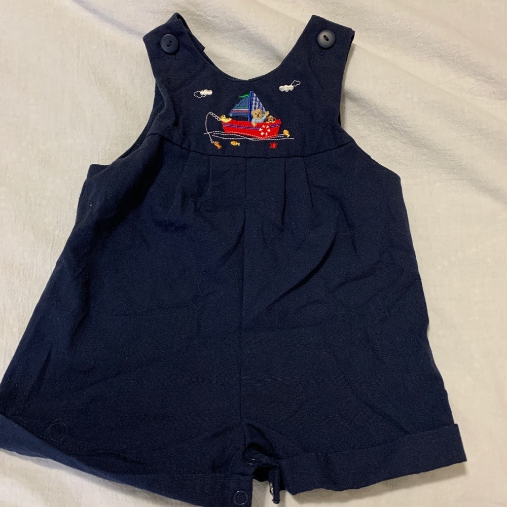 Adorable boys romper